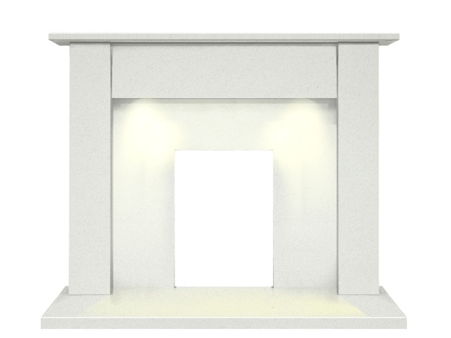 avila-white-marble-fireplace-with-downlights-54-inch