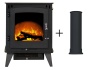 acantha-echo-electric-stove-in-charcoal-grey-with-straight-stove-pipe