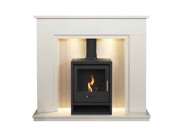 acantha-larissa-white-grey-marble-stove-fireplace-with-downlights-oko-s1-bio-ethanol-stove-in-charcoal-grey-48-inch